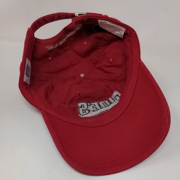 Joe's Since '91 Slideback Hat Red OSFA Adjustable Embroidered Patch 6 Panel - Picture 6 of 9